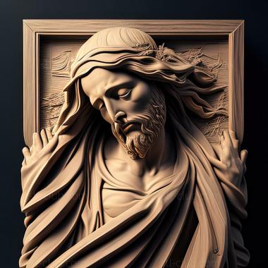 3D model st jesus (STL)